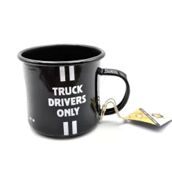   Mercedes Benz - Truck drivers only - Quality lasts longer - metal mug - defective