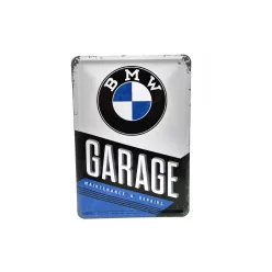 BMW Garage retro metal sign metal postcard board (10x14cm)