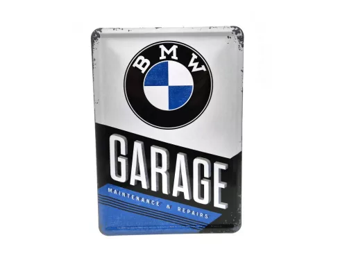 BMW Garage retro metal sign metal postcard board (10x14cm)