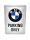 BMW Parking only metal sign metal postcard board (10x14cm)