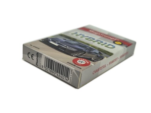 Hybrid cars car quartet card car card