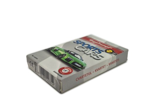 Sports cars car quartet card car card