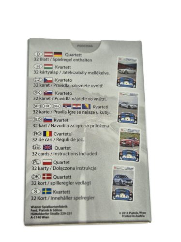 BMW quartet car cards - card game 