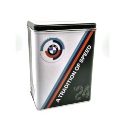   BMW Motorsport "A tradition of speed" metal box storage container