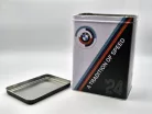 BMW Motorsport "A tradition of speed" metal box storage container