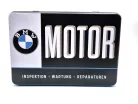 BMW Motor Service metal box storage container