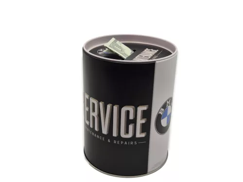 BMW Service metal barrel bushing box storage