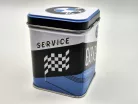 BMW Garage metal tea tin storage container