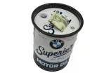 BMW Superior motor oil metal barrel sleeve box storage