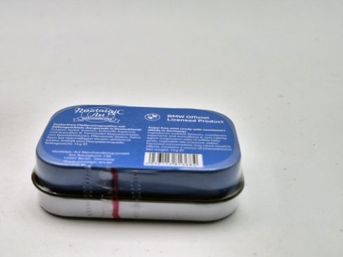 BMW Drivers only - blue - metal candy box tin (15g)
