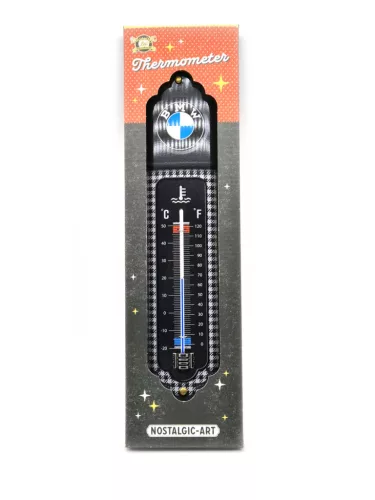 BMW checkered thermometer