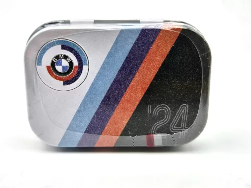 BMW Motorsport Tradition of Speed - metal candy box tin (15g)