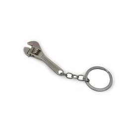 Adjustable wrench - tool keychain key holder