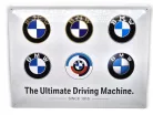 BMW The Ultimate Driving Machine - metal poster metal sign (40x30cm)