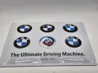BMW The Ultimate Driving Machine - metal poster metal sign (40x30cm)