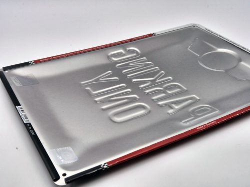 MINI Parking only metal poster metal sign (20x30 cm)