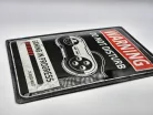 Warning - do not disturb - Gaming in progress - metal poster metal sign (20x30 cm)