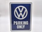 Volkswagen VW Parking Only - metal sign (15x20cm)