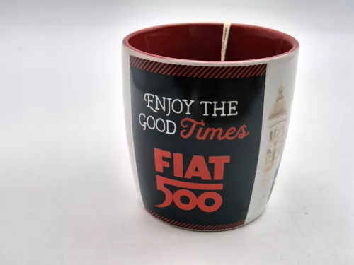 Fiat 500 - Enjoy the good times - ceramic mug