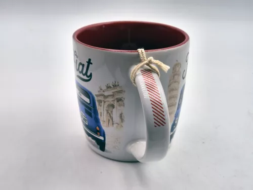 Fiat 500 - Enjoy the good times - ceramic mug