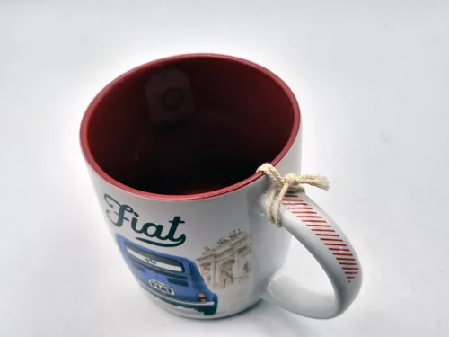 Fiat 500 - Enjoy the good times - ceramic mug