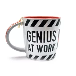 Warning - Genius at work - ceramic mug