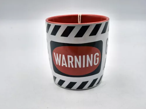 Warning - Genius at work - ceramic mug