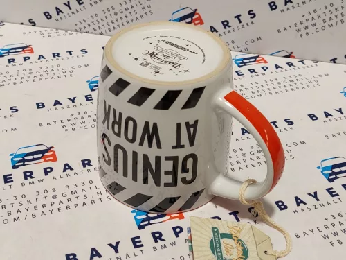 Warning - Genius at work - ceramic mug