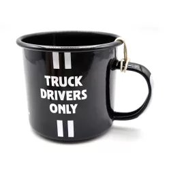   Mercedes Benz - Truck drivers only - Quality lasts longer - metal mug