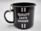 Mercedes Benz - Truck drivers only - Quality lasts longer - metal mug