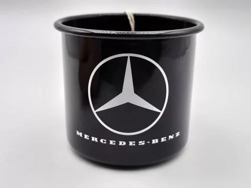 Mercedes Benz - Truck drivers only - Quality lasts longer - metal mug