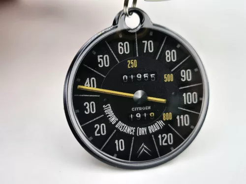 Citroen odometer keychain