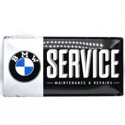 BMW Service metal poster metal sign (50x25cm)