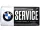 BMW Service metal poster metal sign (50x25cm)