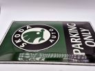 Skoda parking only - metal sign metal plate (30x40cm)