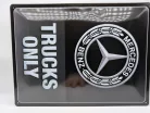 Mercedes-Benz - trucks only - metal poster metal sign (30x40cm)
