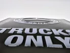 Mercedes-Benz - trucks only - metal poster metal sign (30x40cm)