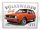Volkswagen Golf GTI - metal poster metal sign v