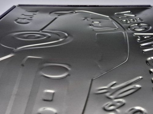 Volkswagen Golf GTI - metal poster metal sign v