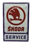 Skoda Service metal poster metal sign (20x30 cm)
