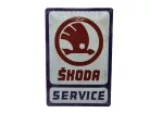 Skoda Service metal poster metal sign (20x30 cm)