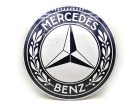 Mercedes metal round sign - metal poster metal (35cm)