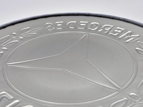 Mercedes metal round sign - metal poster metal (35cm)