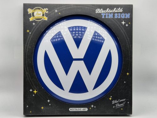 Volkswagen metal round sign - metal poster metal (35cm)