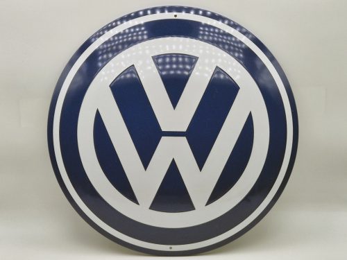 Volkswagen metal round sign - metal poster metal (35cm)