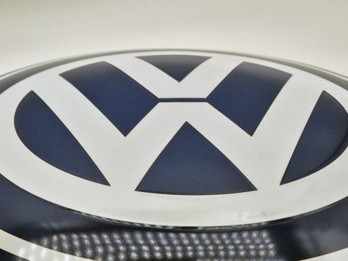 Volkswagen metal round sign - metal poster metal (35cm)