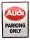 Audi Parking Only - metal sign (30x40cm)