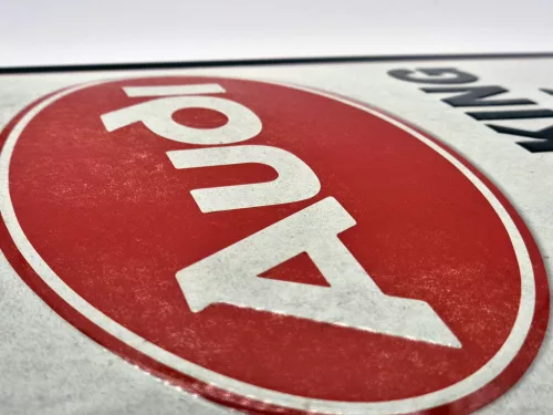 Audi Parking Only - metal sign (30x40cm)