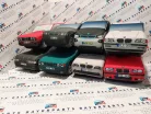 BMW E34 M5 sedan plush car - green