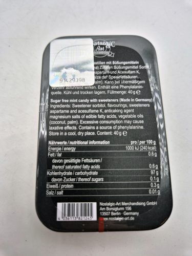 BMW M Power - metal candy box tin (40g)